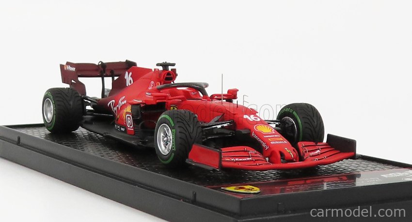 Miniature BBR 1:18 Ferrari SF21 – Charles Leclerc N°16, GP Emilia Romagna 2021 (BBR211816DIEV)