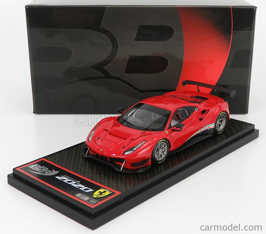 BBR-MODELS BBRC238RS Scale 1/43 | FERRARI 488 GT3 EVO 2020 ROSSO CORSA ...