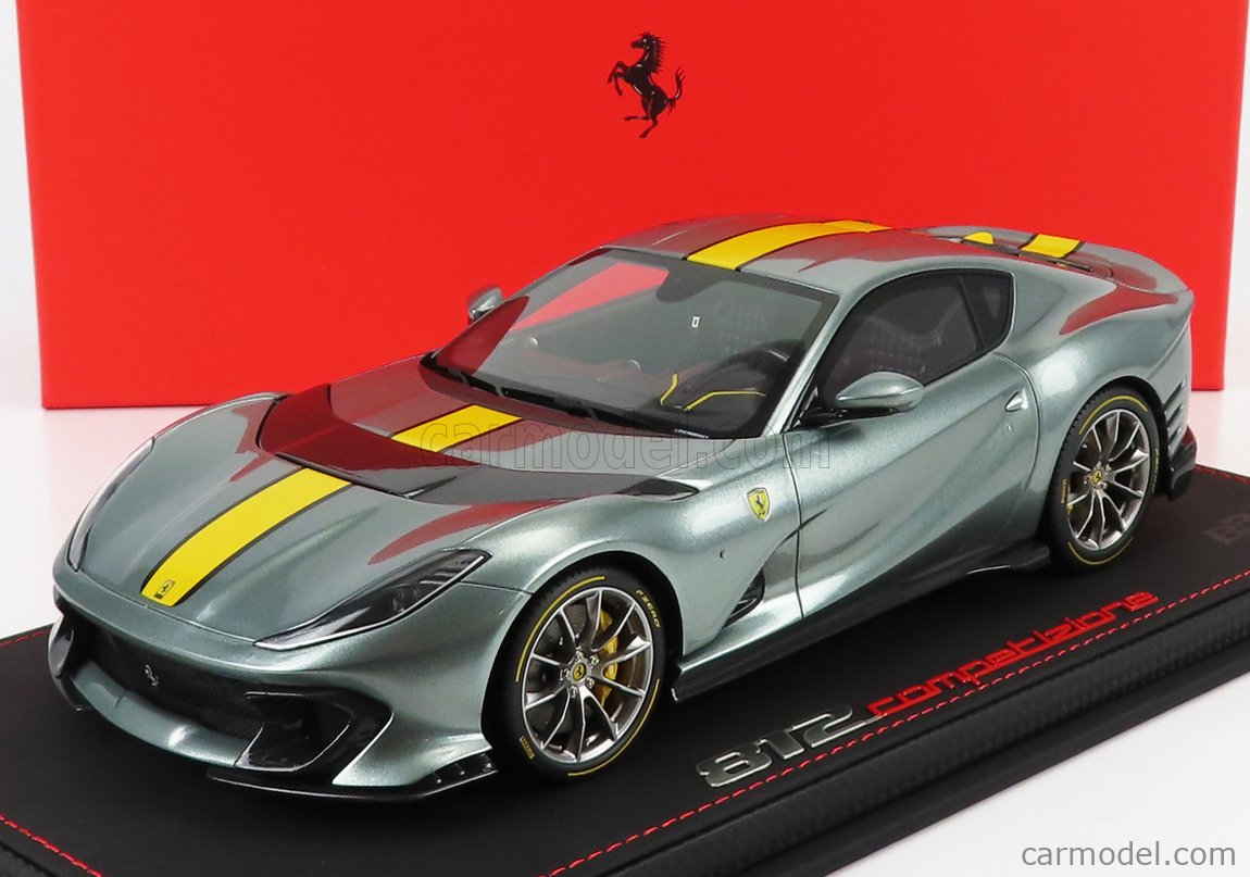 Ferrari 812 Competition 2021 Bburago 1/18 – Miniature Rouge, Collection