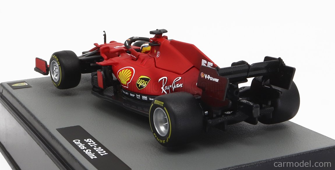 BURAGO 18-36837SA Scale 1/43 | FERRARI F1 SF21 TEAM SCUDERIA