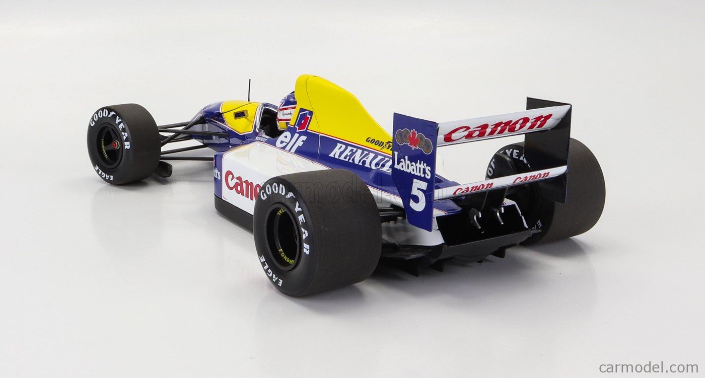 Miniature Minichamps 1/18 – F1 Williams Renault N°2, Nigel Mansell, Grand Prix