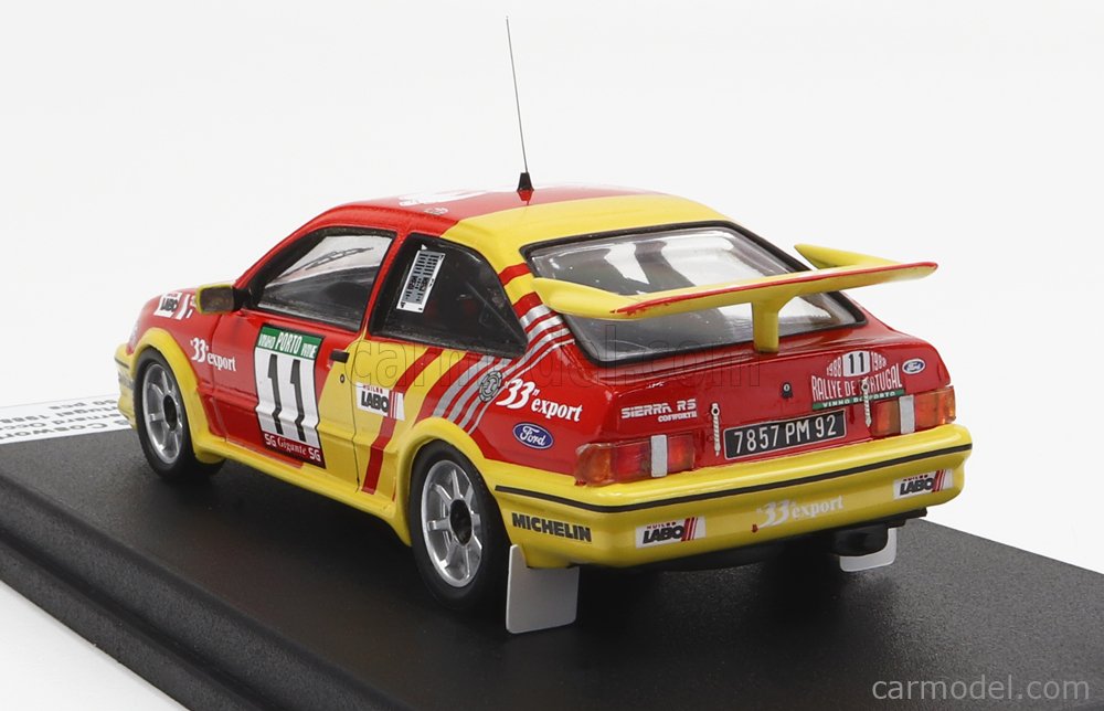 MC43 1/43 Ford Sierra Cosworth Auriol Panach' Rallye 1000 Lacs 1988 - Limitée