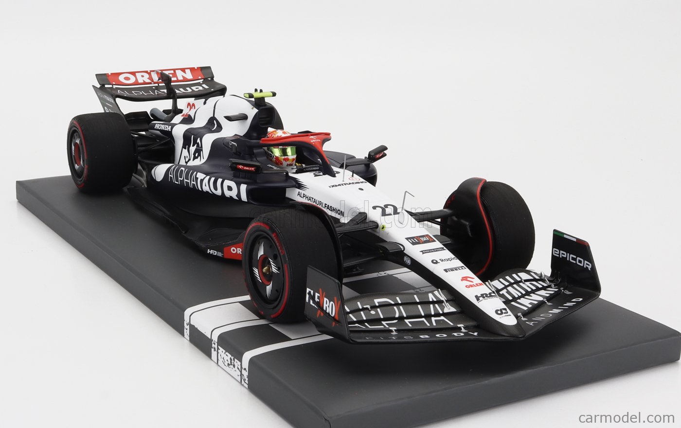 Scuderia AlphaTauri AT04 No.21 2023 Nyck de Vries 1:64 Model