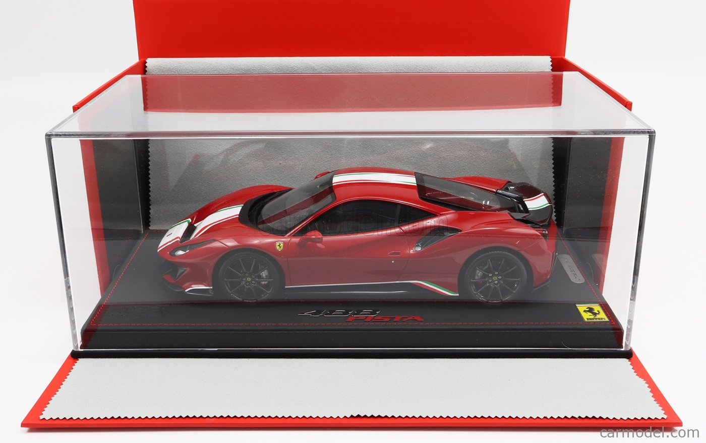 Miniature BBR 1/18 Ferrari 488 Pista Piloti #1 Blu Tour De France - Édition Limitée 31/40, Neuve