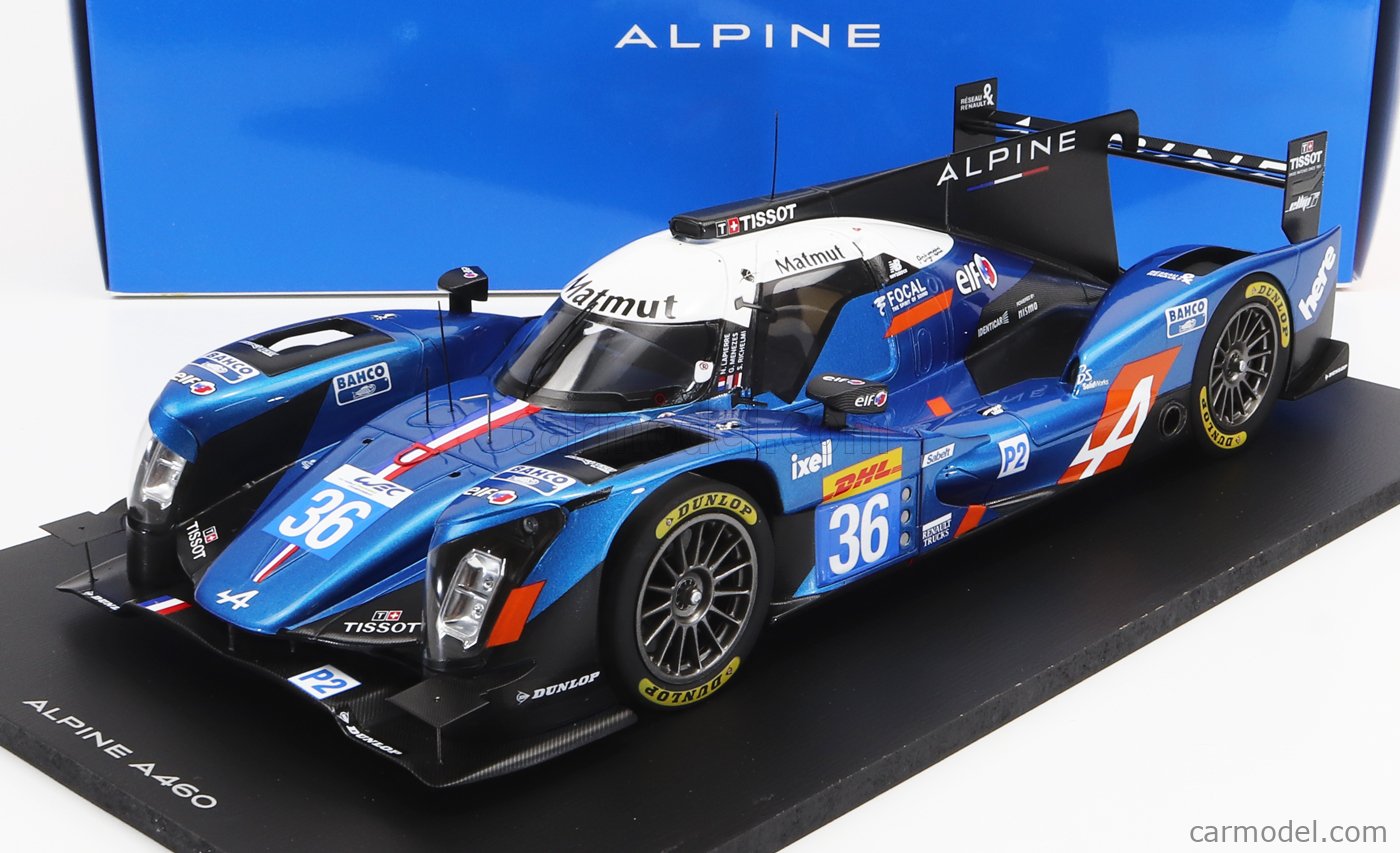 ALPINE - ALPINE A460 TEAM SIGNATECH ALPINE N 36 WINNER LMP2 24h LE MANS  2016 G.MENEZES - N.LAPIERRE - S.RICHELMI