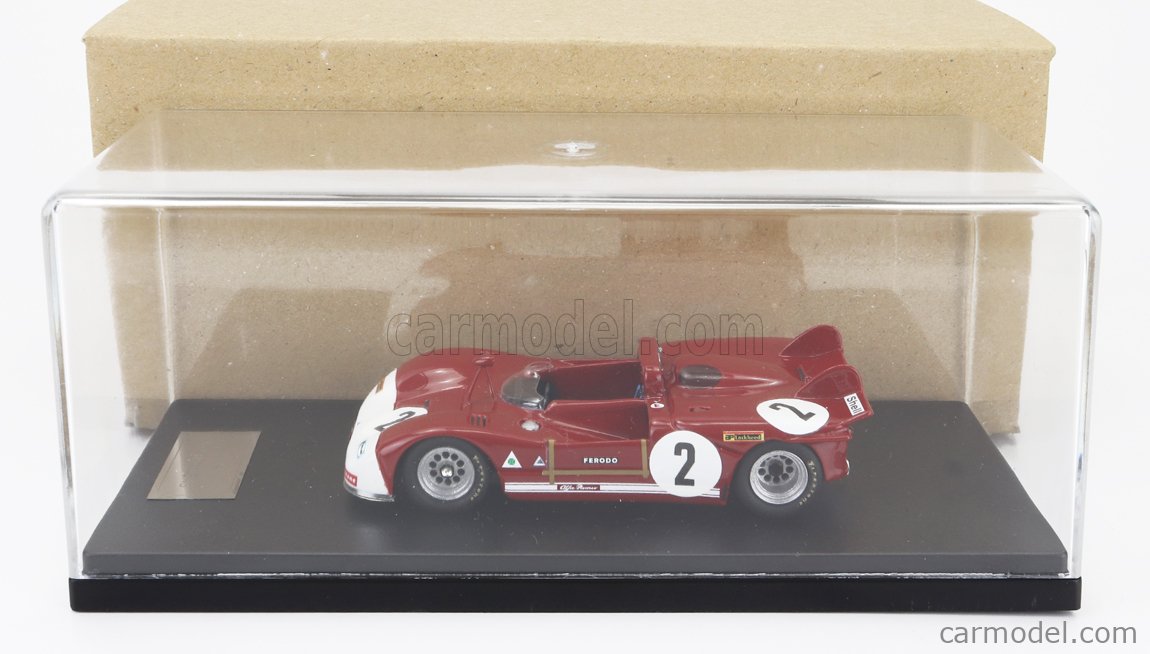 CIEMME43 FAST79 Scale 1/43 | ALFA ROMEO 33/3 N 2 1000km SPA 1971 A.DE ...