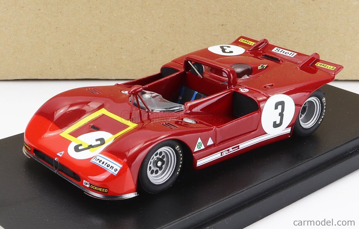 CIEMME43 FAST86 Scale 1/43 | ALFA ROMEO 33/3 N 3 1000km ZELTWEG 1971 T ...