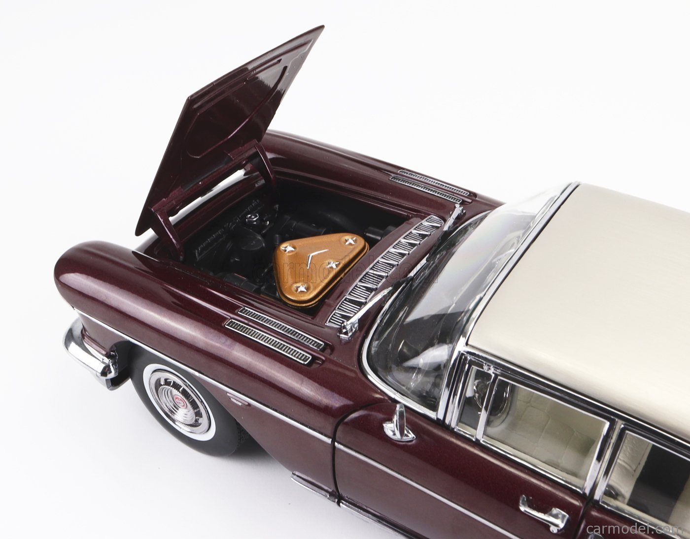 SUN-STAR 04014 Scale 1/18 | CADILLAC ELDORADO BROUGHAM 1957 BROWN SILVER