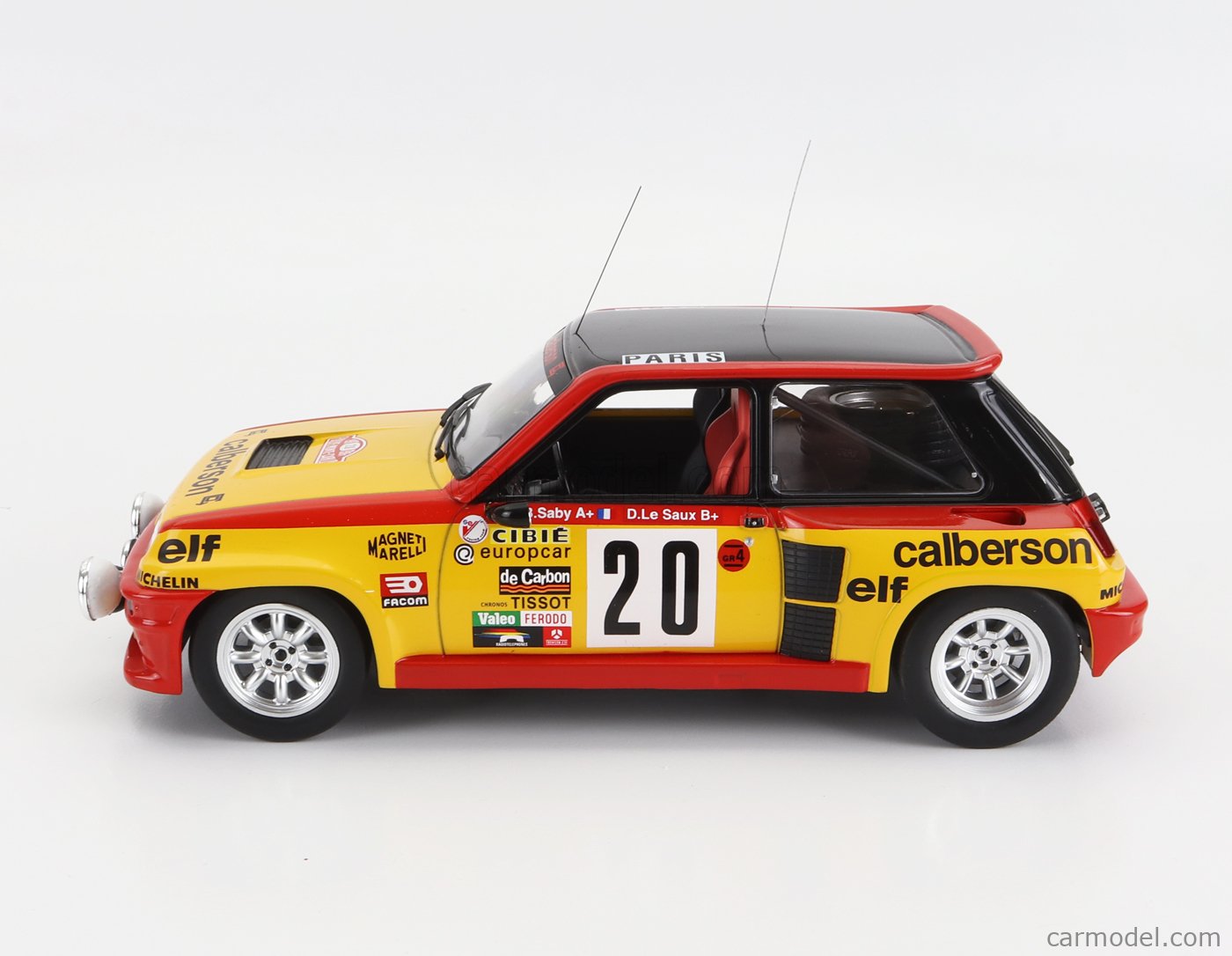 Miniature Renault 5 Turbo, Rallye de Monté Carlo, 1/18. - envie 2 buller