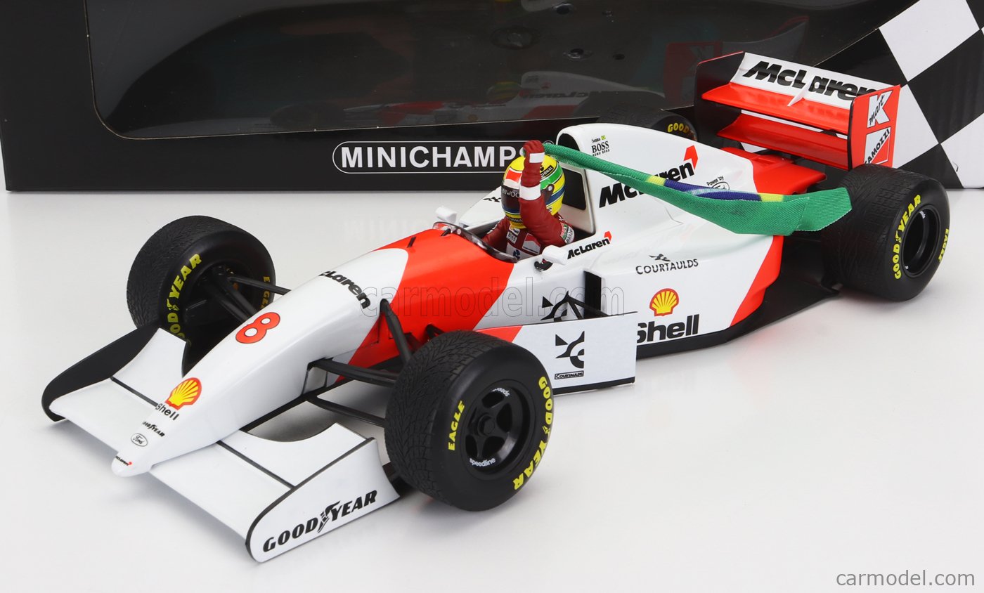 McLAREN - F1 FORD MP4/8 V8 TEAM MARLBORO N 8 WINNER EUROPEAN GP 1993 AYRTON  SENNA