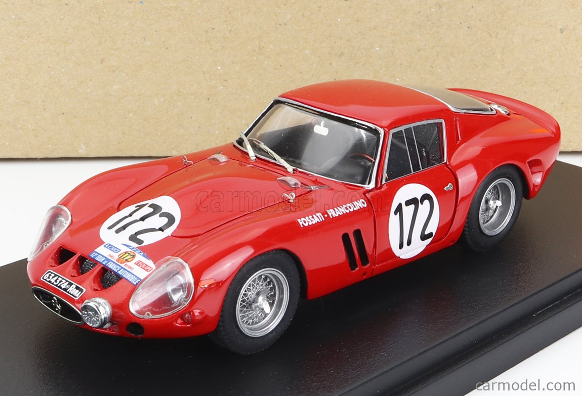 REMEMBER 165163 Scale 1/43 | FERRARI 250 GTO COUPE ch.4091GT N 172 TOUR ...