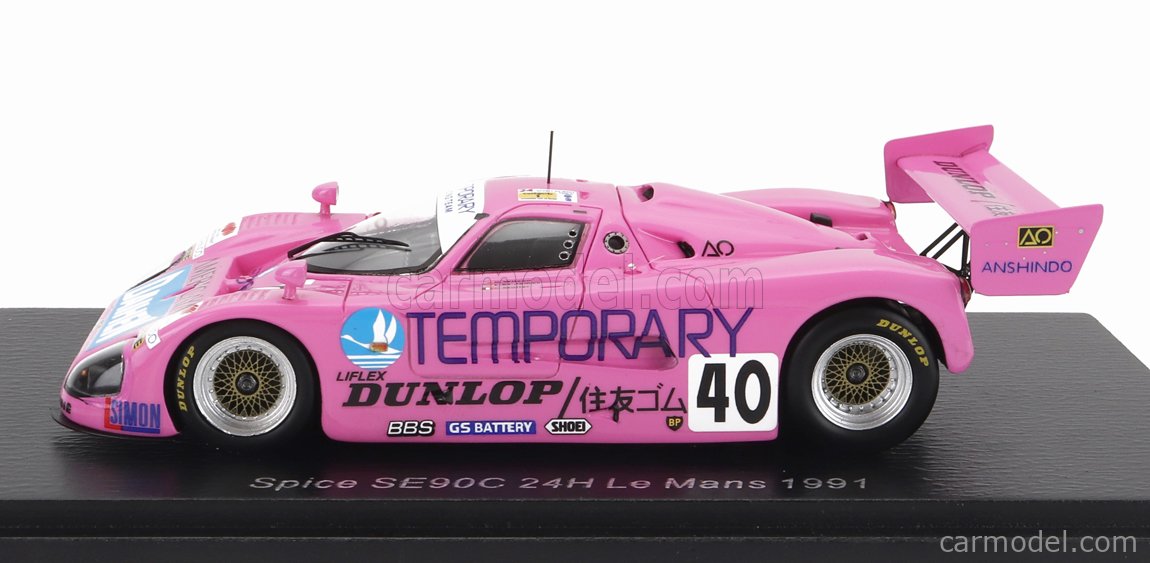 1/43 Spark Spice SE90C No.40 24H Le Mans 1991 L. St. James - C. Muller