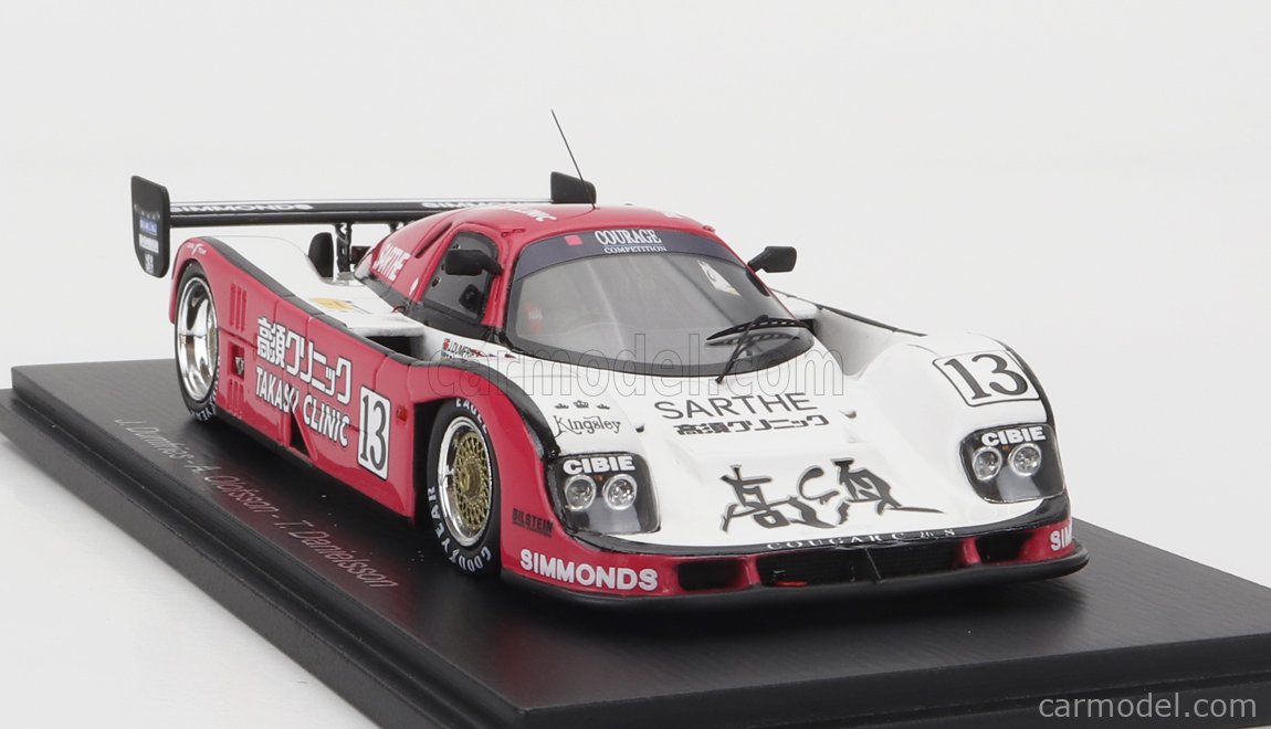 1/43 Spark 1991 Cougar C 26 S No.47 24H Le Mans M. Trolle - C