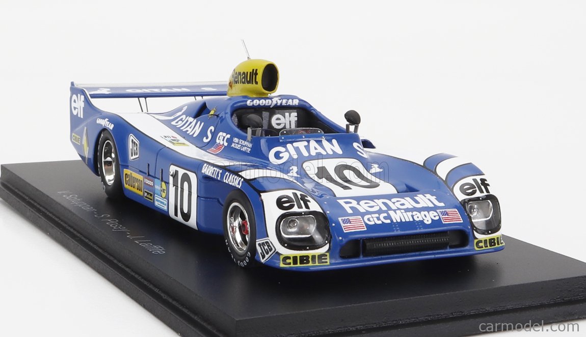 Spark 1/43 Mirage M9 Renault Gordini V6 Turbo Le Mans´78 #10 10th