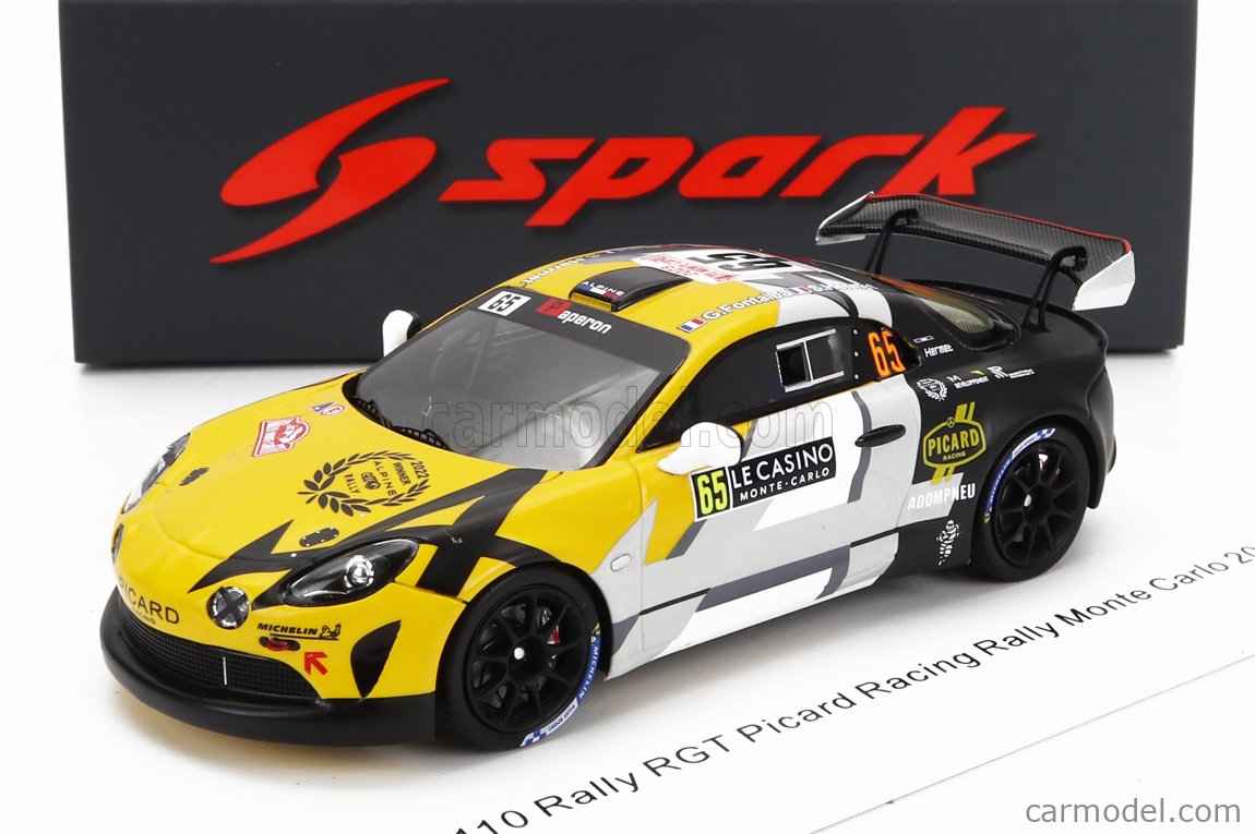 1:43 SPARK Renault Alpine A110 #67 Winner Rgt Rally