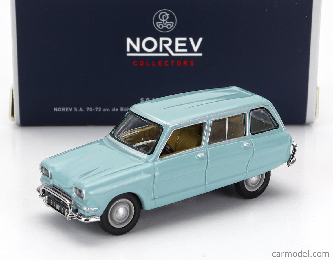 Norev Ami 6 Norev 1/43 Citroën Ami 6 Break 1969 – Vintage Français, Gris Rosé Authentique
