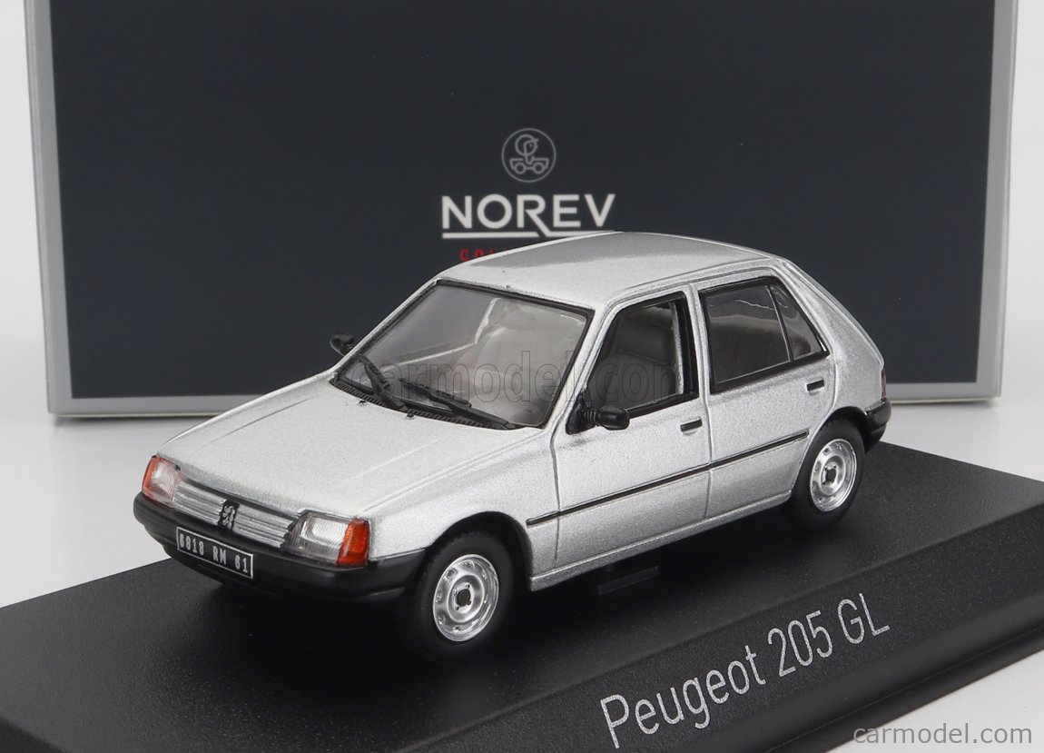NOREV 1/43 - PEUGEOT 205 GL - 1988
