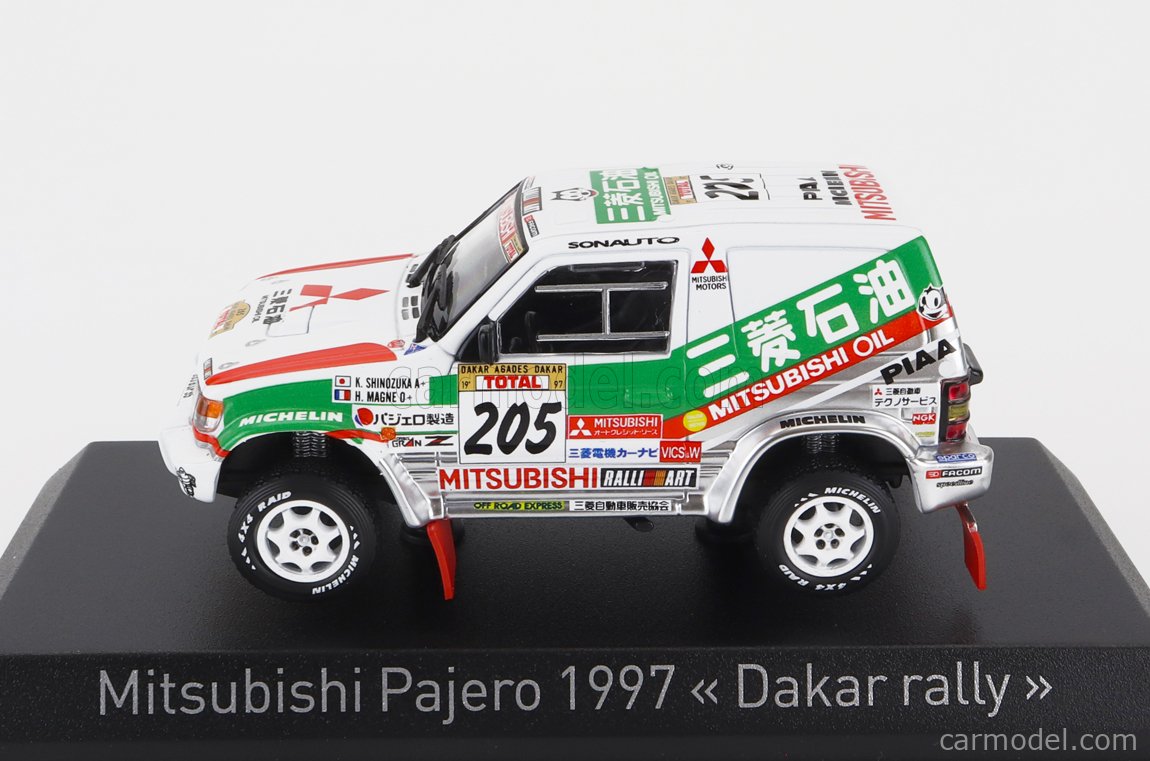 Mitsubishi Pajero #213 K. Shinozuka / H. Magne - 3rd Rallye Paris Dakar 1992 - N
