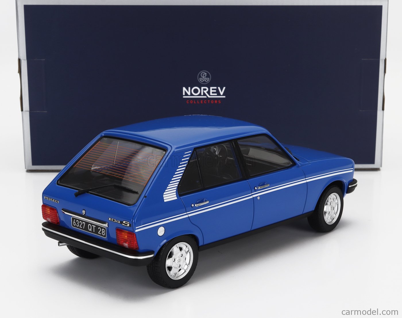 1:18 NOREV Peugeot 104 S 1981 Ibis Blue NV184903