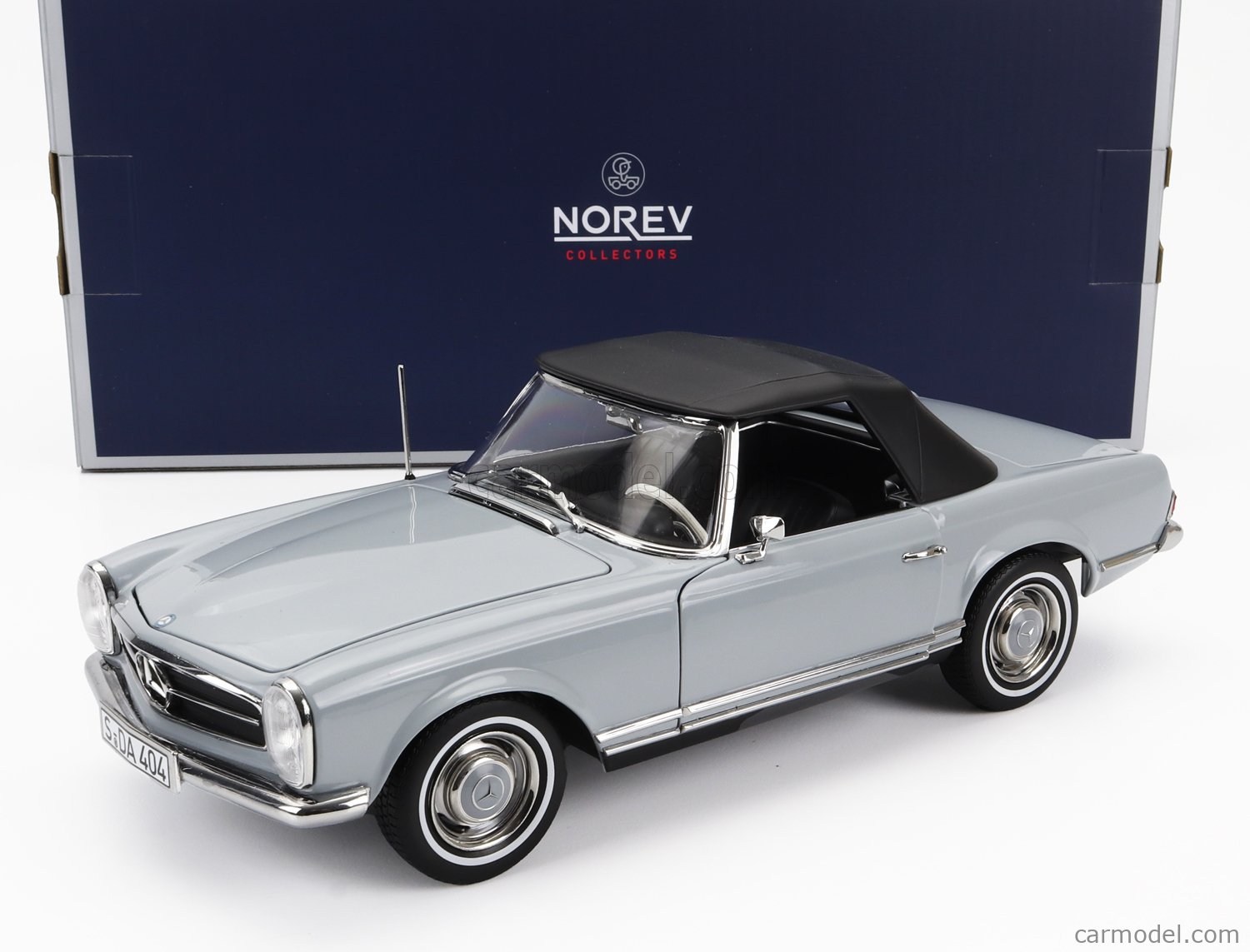 NOREV 183990 Scale 1/18 | MERCEDES BENZ SL-CLASS 230SL (W113) 1963 GREY