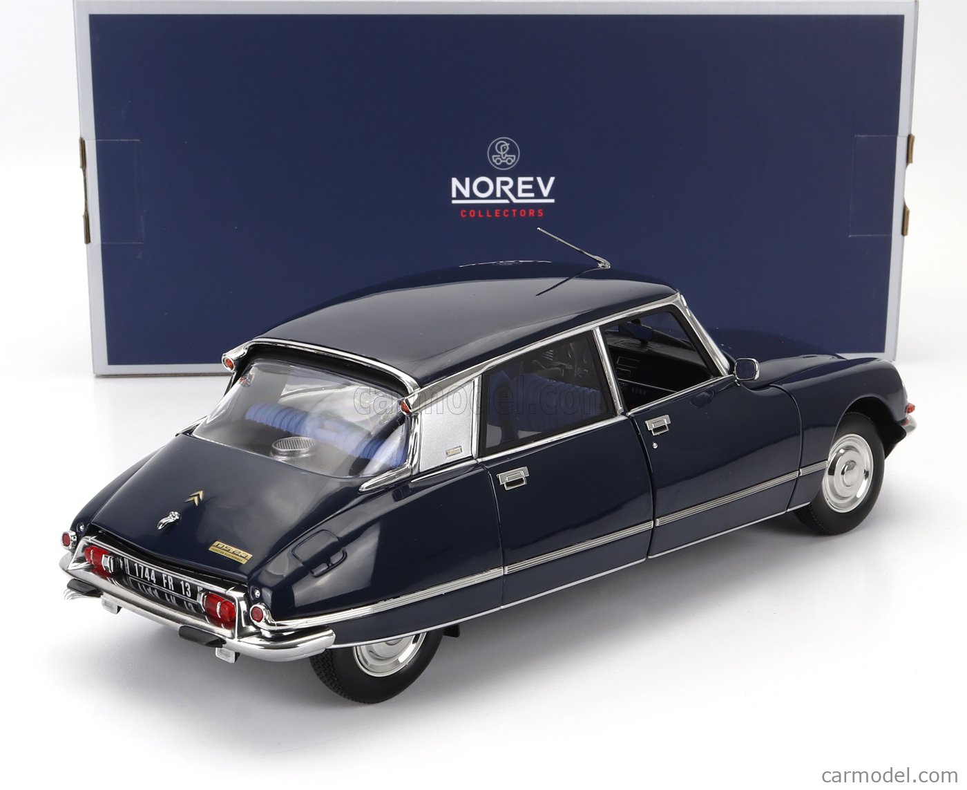 NOREV 181723 Scale 1/18 | CITROEN DS23 PALLAS 1974 ORIENT BLUE