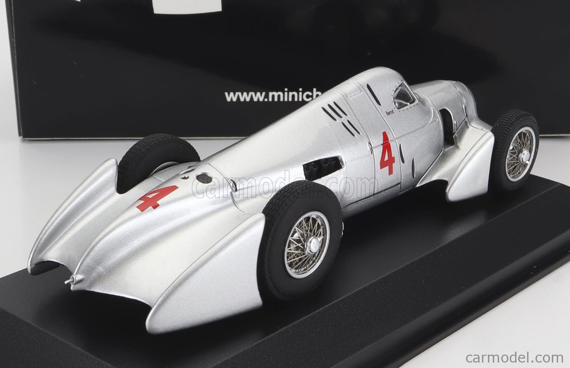 MINICHAMPS 410354004 Scale 1/43 | AUTO UNION F1 TYPE B N 4 AVUS RENNEN ...