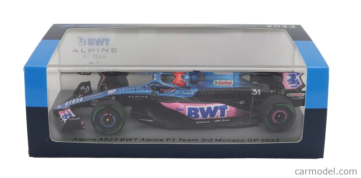 1:43 SPARK Alpine F1 A523 Team Bwt Alpine #10 Dutch Gp 2023 Pierre Gasly S8925 1:43 SPARK Alpine F1 A523 Team Bwt Alpine #10 Dutch Gp 2023 Pierre Gasly S8925
