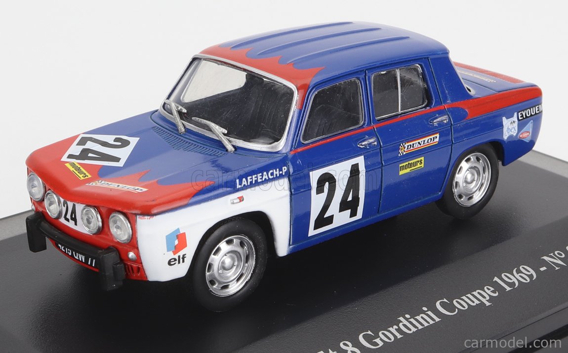 Modèle Réduit Renault R8 Gordini 1300 - 1969 - Bleue - Échelle 1/43 - Norev - Excellent état