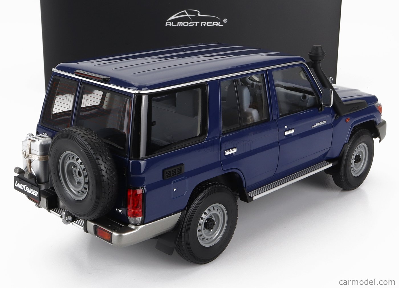 ALMOST-REAL ALM870101 Scale 1/18 | TOYOTA LAND CRUISER GRJ76 2017 BLUE
