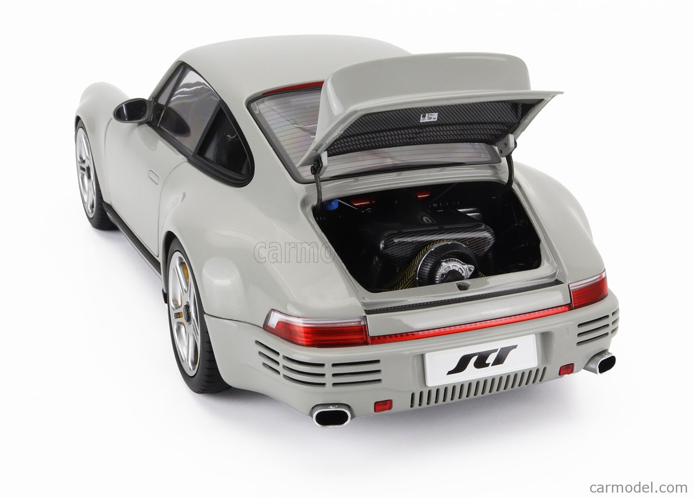 1/18 Almost Real 2018 Porsche RUF SCR (Chalk Grey) Car Model
