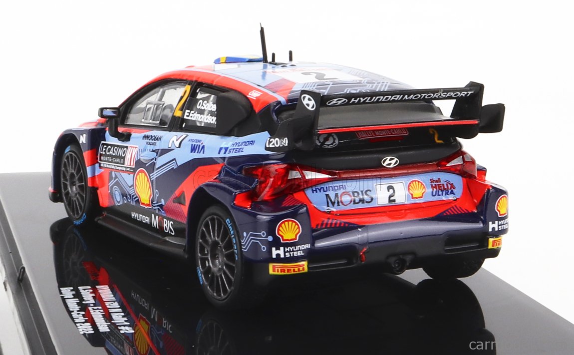1:43 IXO Hyundai I20 Coupe Wrc Mobis #11 Winner Rally
