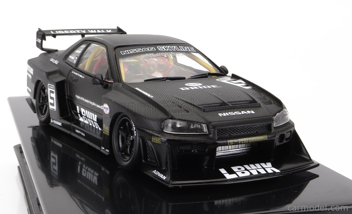 IXO-MODELS MOC325.22 Scale 1/43 | NISSAN SKYLINE (ER34) LB-WORKS SUPER ...