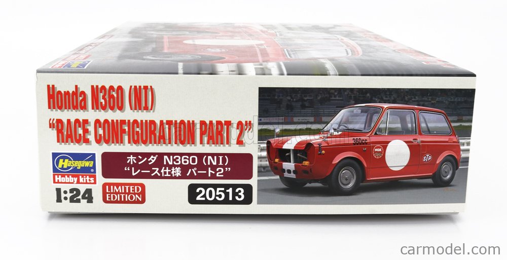 HASEGAWA 20513 Escala 1/24 | HONDA N360 (NI) RACE CONFIGURATION PART 2 ...