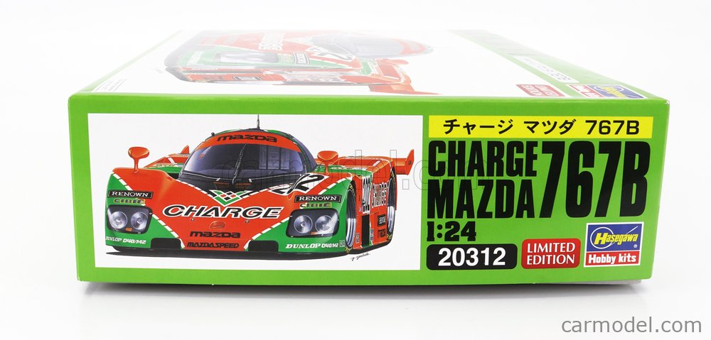 HASEGAWA 20312 Echelle 1/24 | MAZDA MAZDA 767B MAZDASPEED N 202 9th 24h ...