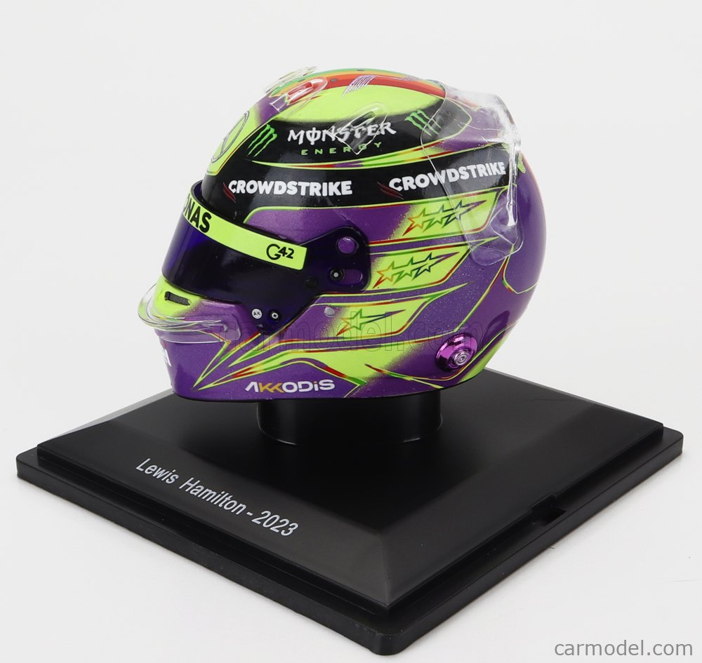 SPARKMODEL 5HF087 Escala 1/5 BELL HELMET F1 CASCO HELMET W14 TEAM MERCEDESAMG PETRONAS