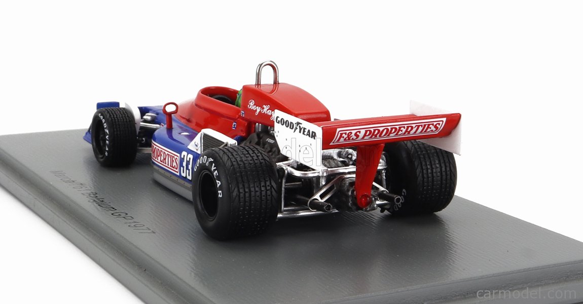 SPARK-MODEL S7272 Scale 1/43 | MARCH F1 761 N 33 BELGIUM GP 1977 B ...