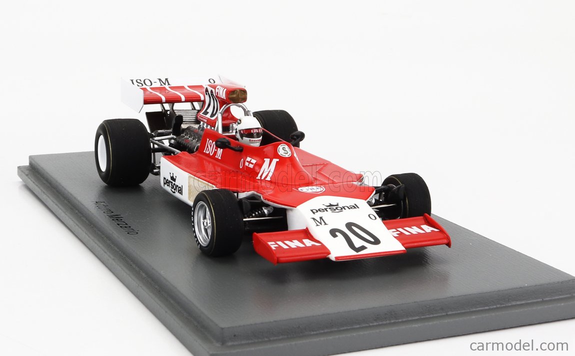 Photo A.009008 ARTURIO MERZARIO ISO MARLBORO GP F1 1974 GRAND