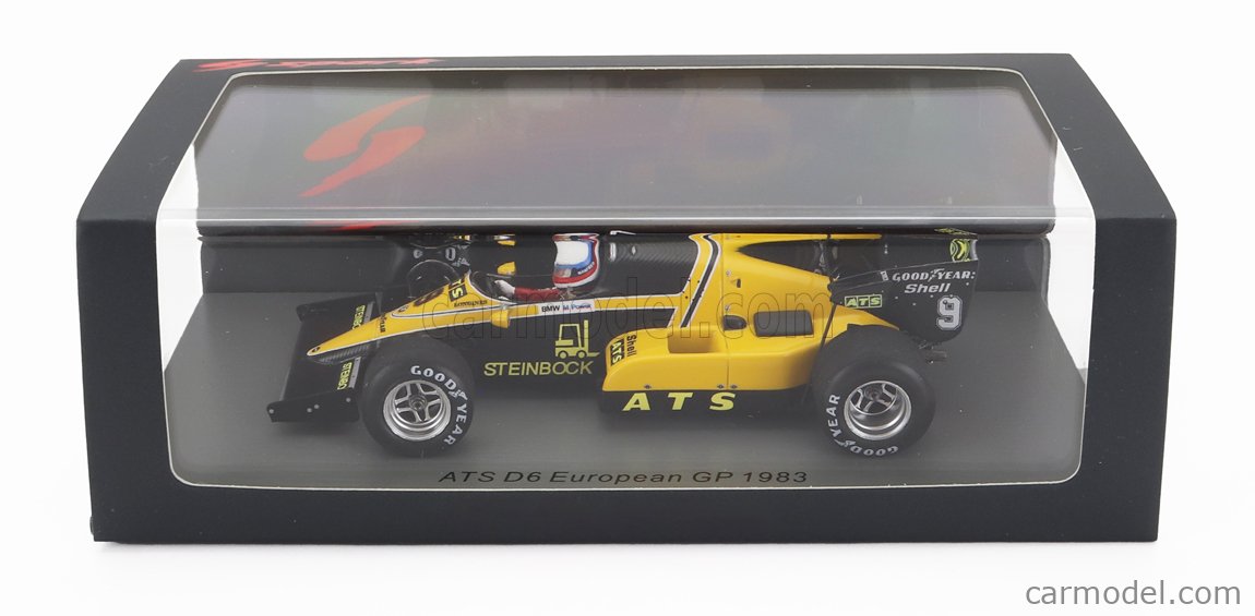SPARK-MODEL S3922 Scala 1/43 | ATS F1 D6 N 9 EUROPEAN GP