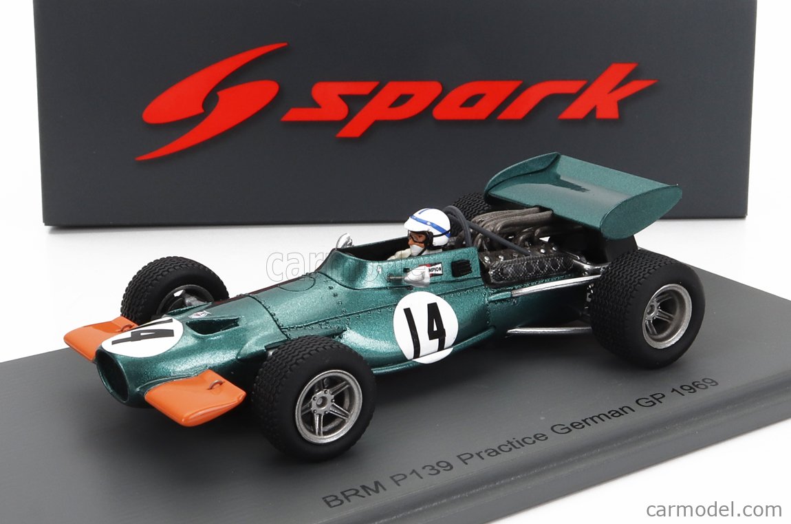 Modèle réduit Brm P139 N°14 3th Gp Us 1969 John Surtees 1/43