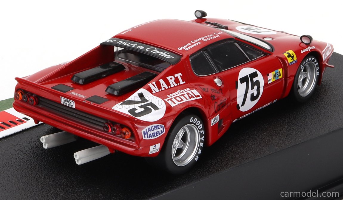 Ferrari 305 GT4 BB #75 24h Le Mans 1977 - Modèle 1/43 Meri Kits, Occasion Avec Défaut