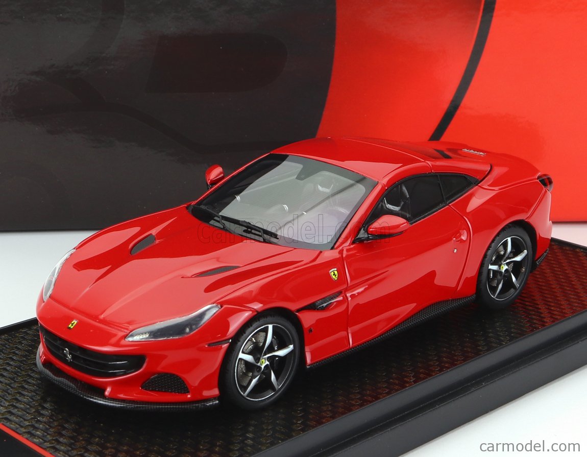 Maquette 1:43 BBR Ferrari Portofino M Spider (Toit Fermé) 2020 - NEUF - BBRC250B