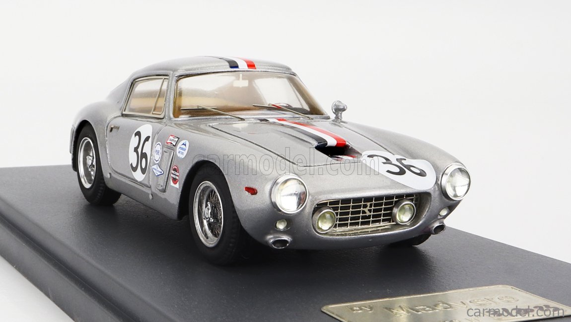 FERRARI 250 GT SWB N.14 LE MANS 1961 GUICHET/NOBLET 1:18 Tecnomodel Die