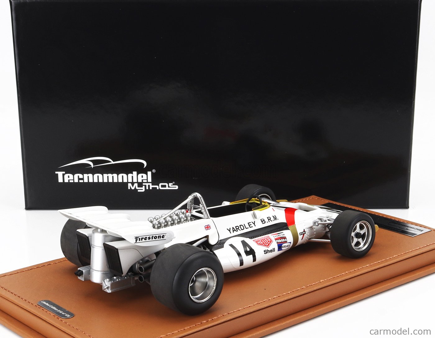 ミニカー　1/18 BRM P 160 イタリアGP 1971 優勝車 Peter Gethin #18 [TM18-183A] Tecnomodel 1:18 1971 BRM P160 diecast model car review