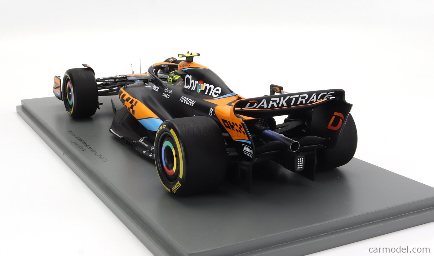 McLaren MCL60 6th GP Austrália 2023 Lando Norris 1:18 Spark - 20 anos! Loja on-line de miniaturas colecionáveis