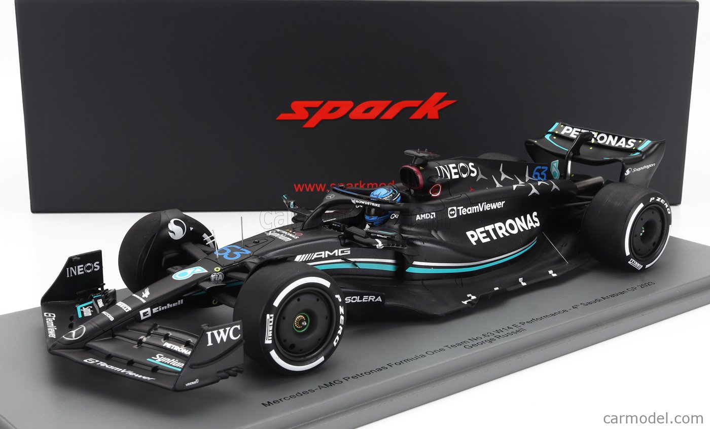 メルセデス AMG PETRONAS F1 1:18モデル 1/18 Spark Formula 1 Mercedes AMG Petronas 2019 Chinese GP