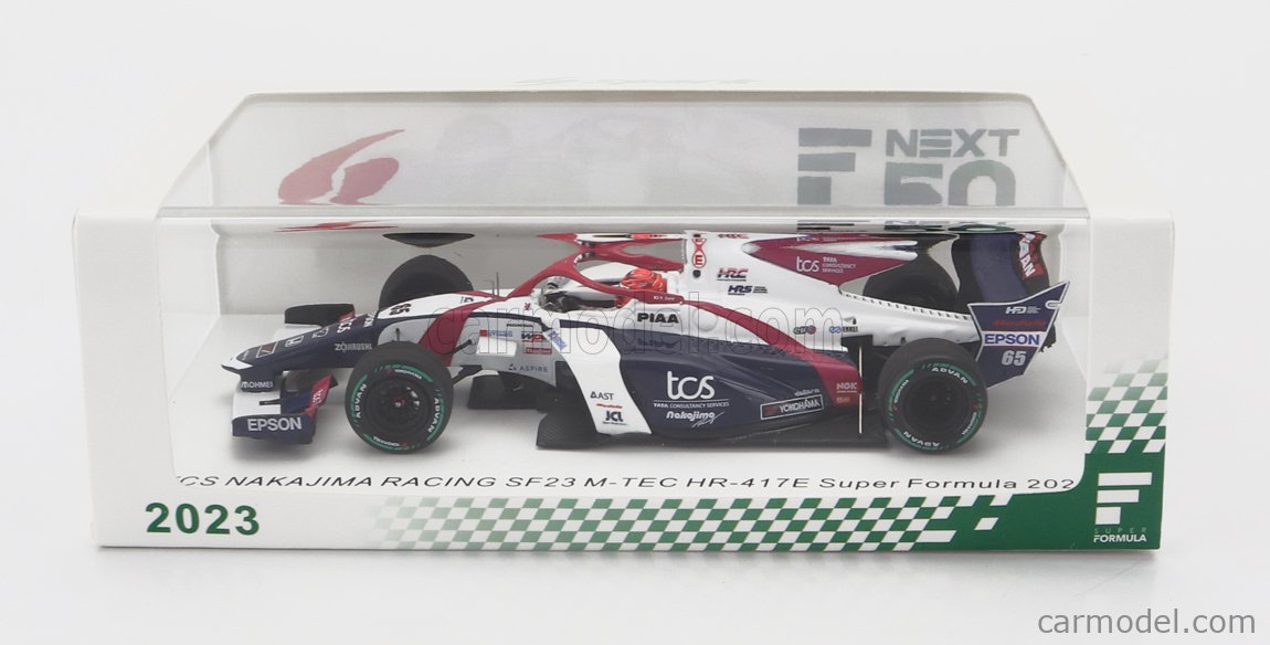 ミニカー TCS Nakajima Racing Super Formura 2023 スパーク 1/43 TCS NAKAJIMA SF23 No.64 TCS NAKAJIMA RACING M