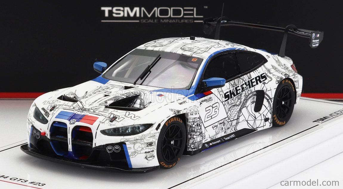 TRUESCALE TSM430729 Scale 1 43 BMW 4 SERIES M4 GT3 TEAM WRT N 23