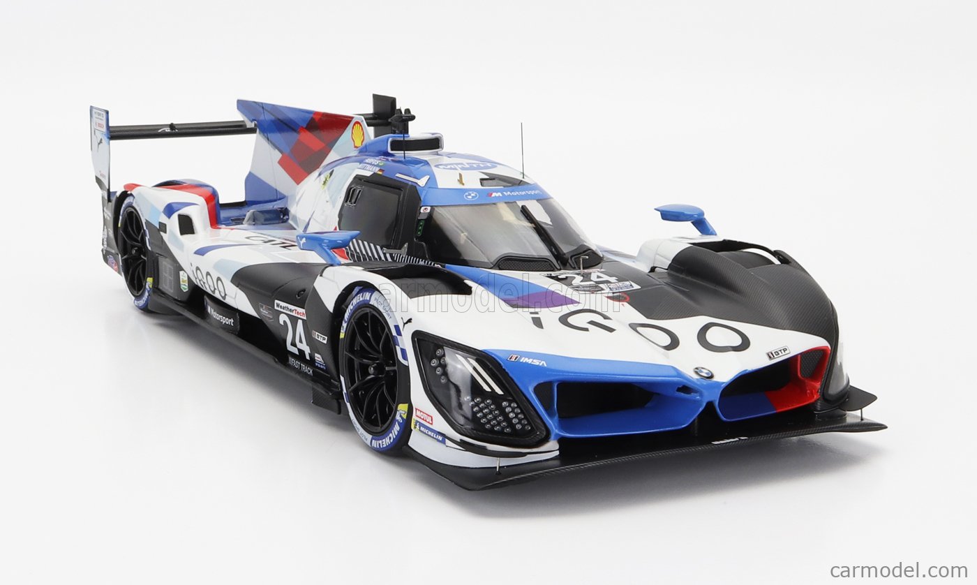 TRUESCALE TS0496 Escala 1/18 | BMW M-HYBRID V8 GTP TEAM RLL N 24 24h ...