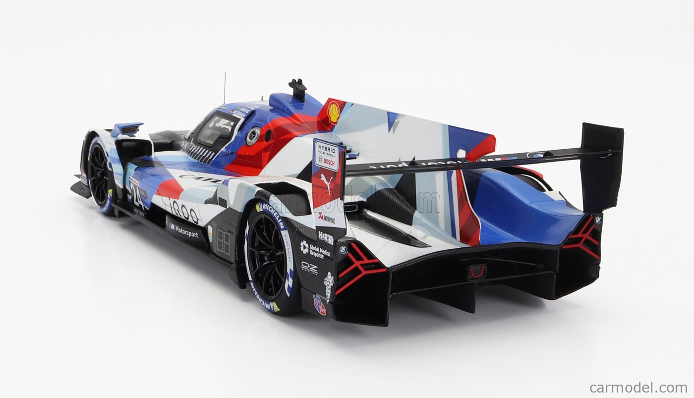 TRUESCALE TS0496 Escala 1/18 | BMW M-HYBRID V8 GTP TEAM RLL N 24 24h ...