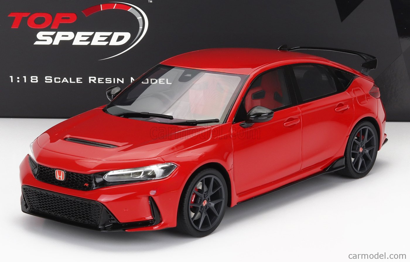 TRUESCALE TS0484 Scale 1/18 | HONDA CIVIC TYPE R RHD 2023 RED